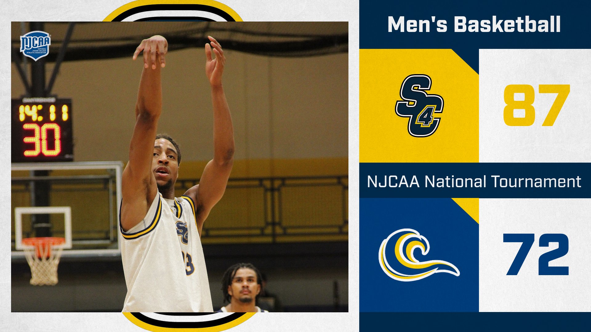Men's Basketball: Skippers Stay Alive With Win