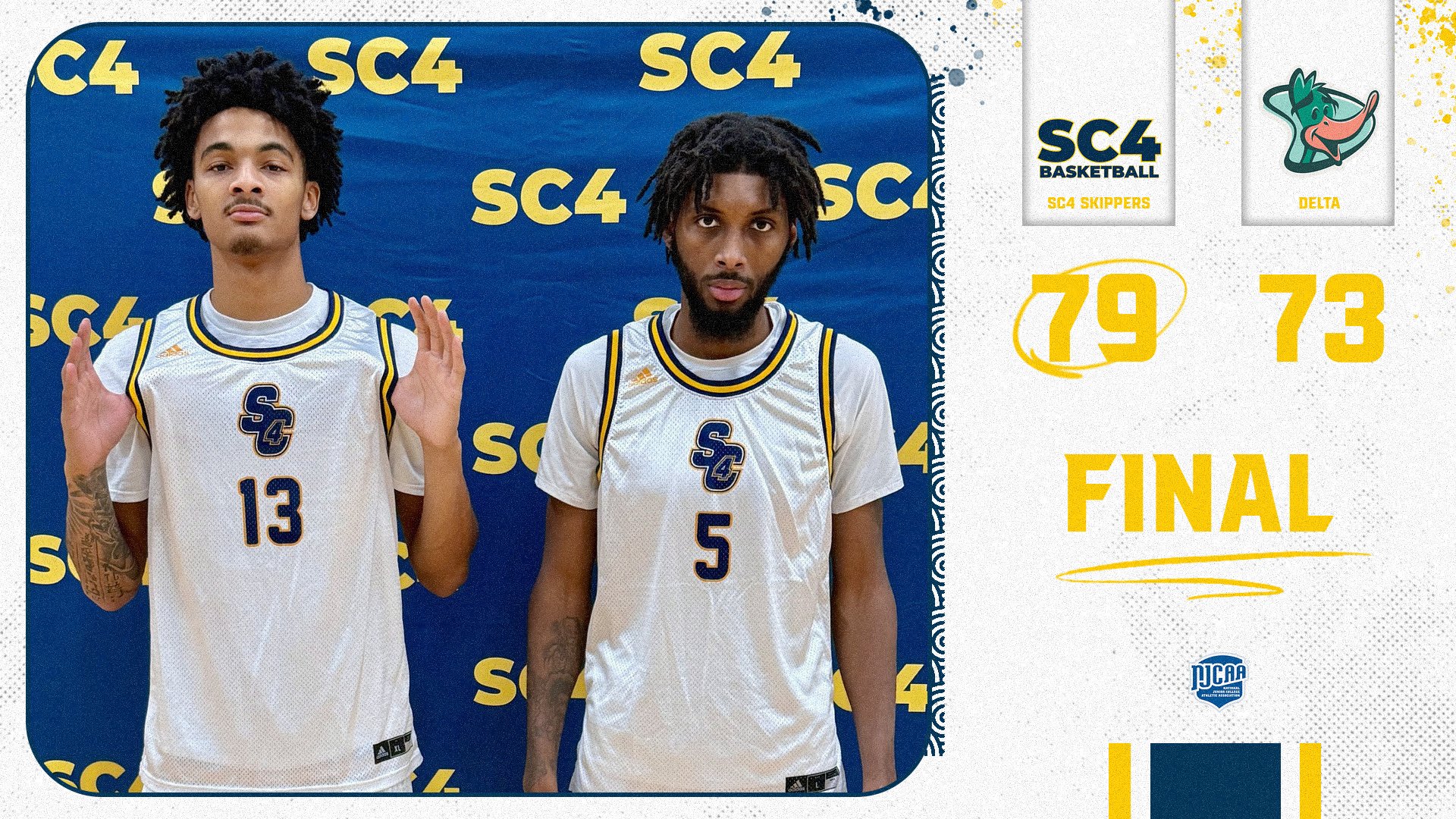 SC4 Men&rsquo;s Basketball Secures Bounce-Back Win Over Delta College