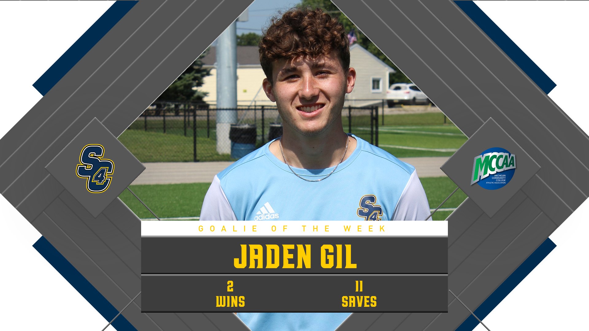Jaden Gil named week 3 goalkeeper of the week