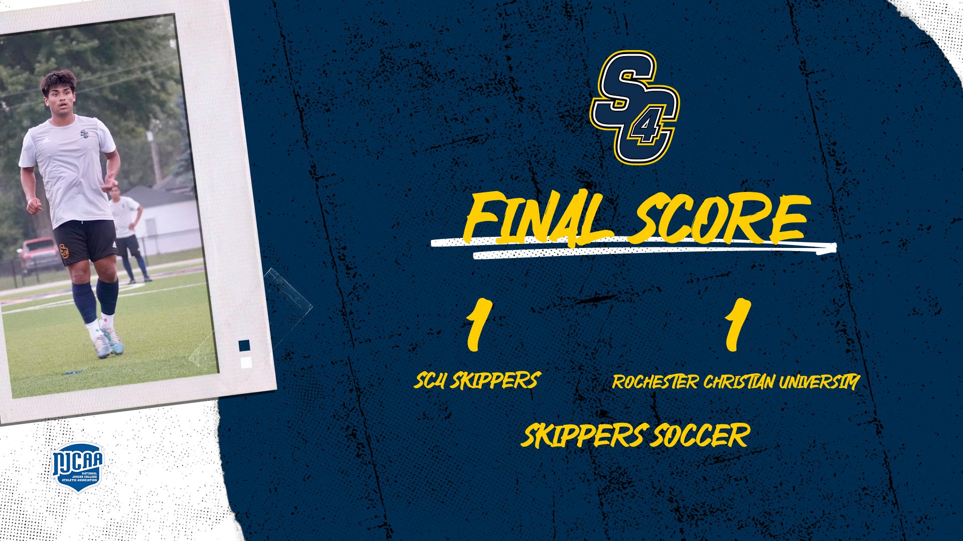 The Skippers tie the first game of the season