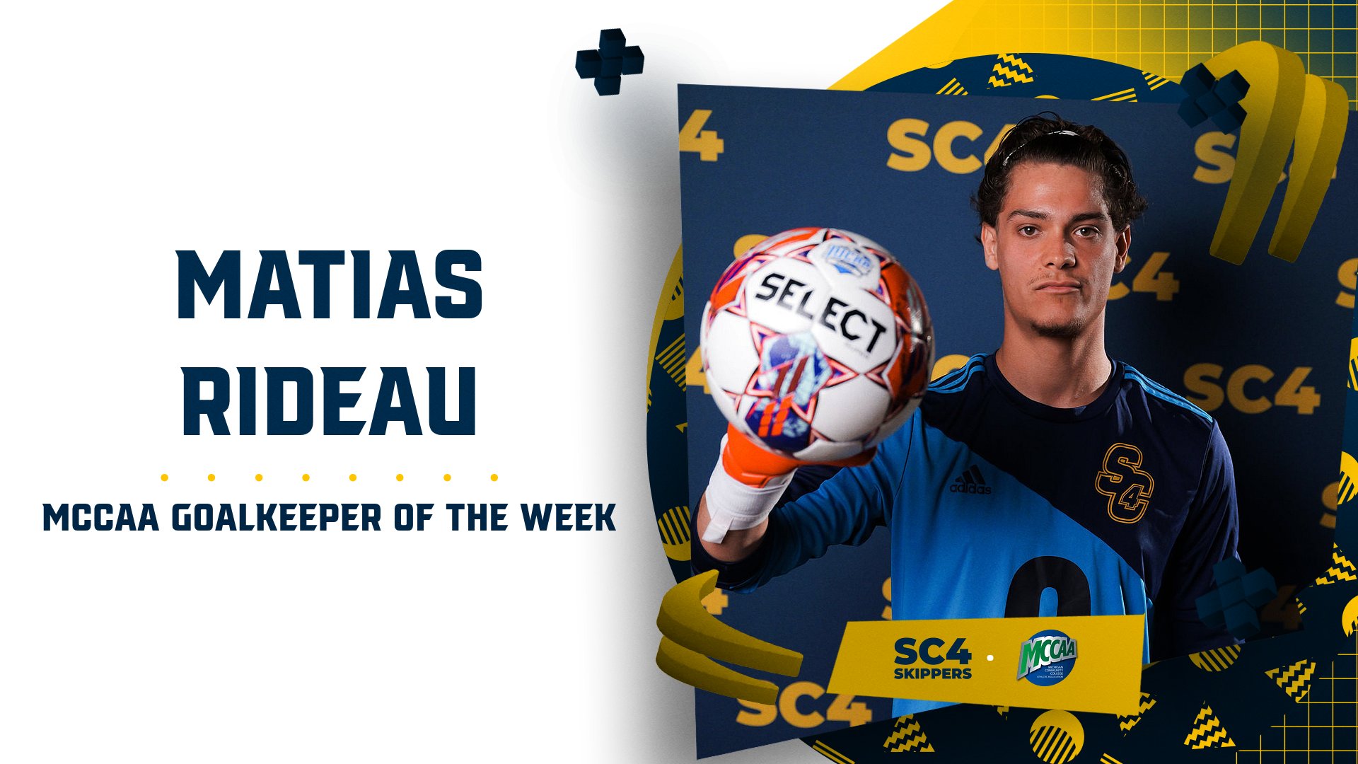 Matias Rideau Named MCCAA Goalkeeper of the Week