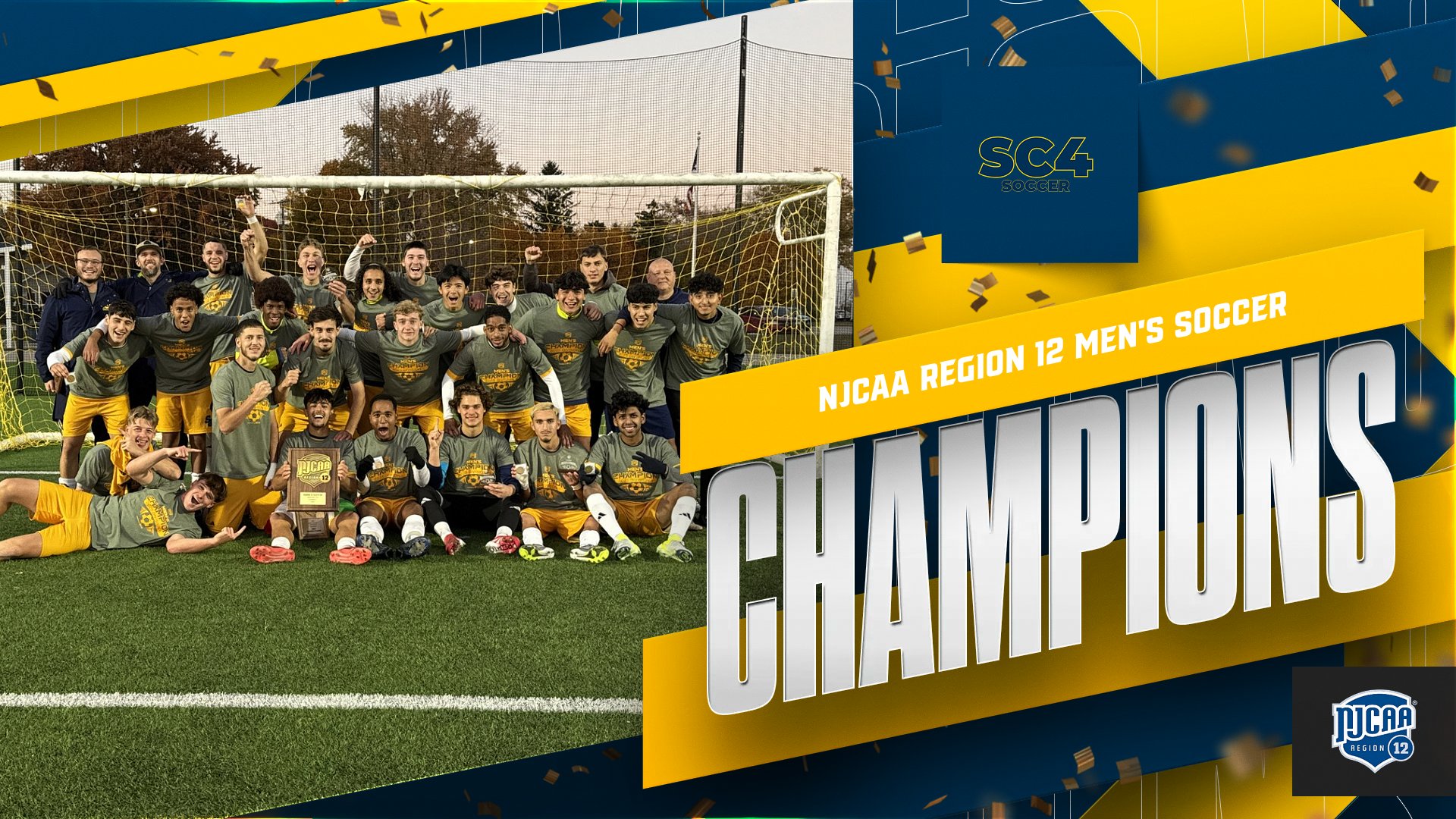 SC4 Men&rsquo;s Soccer Captures Region 12 Title in Dramatic Fashion