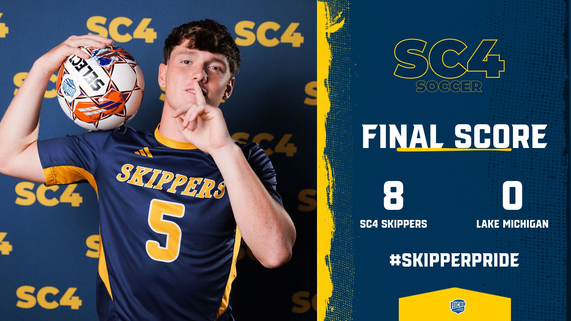 Men&rsquo;s Soccer Overwhelms Lake Michigan College in 8-0 Shutout