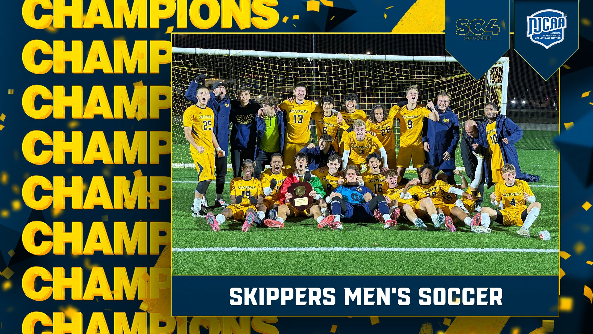 SC4 Men&rsquo;s Soccer Wins Northeast District Championship, Clinches First-Ever National Tournament Berth