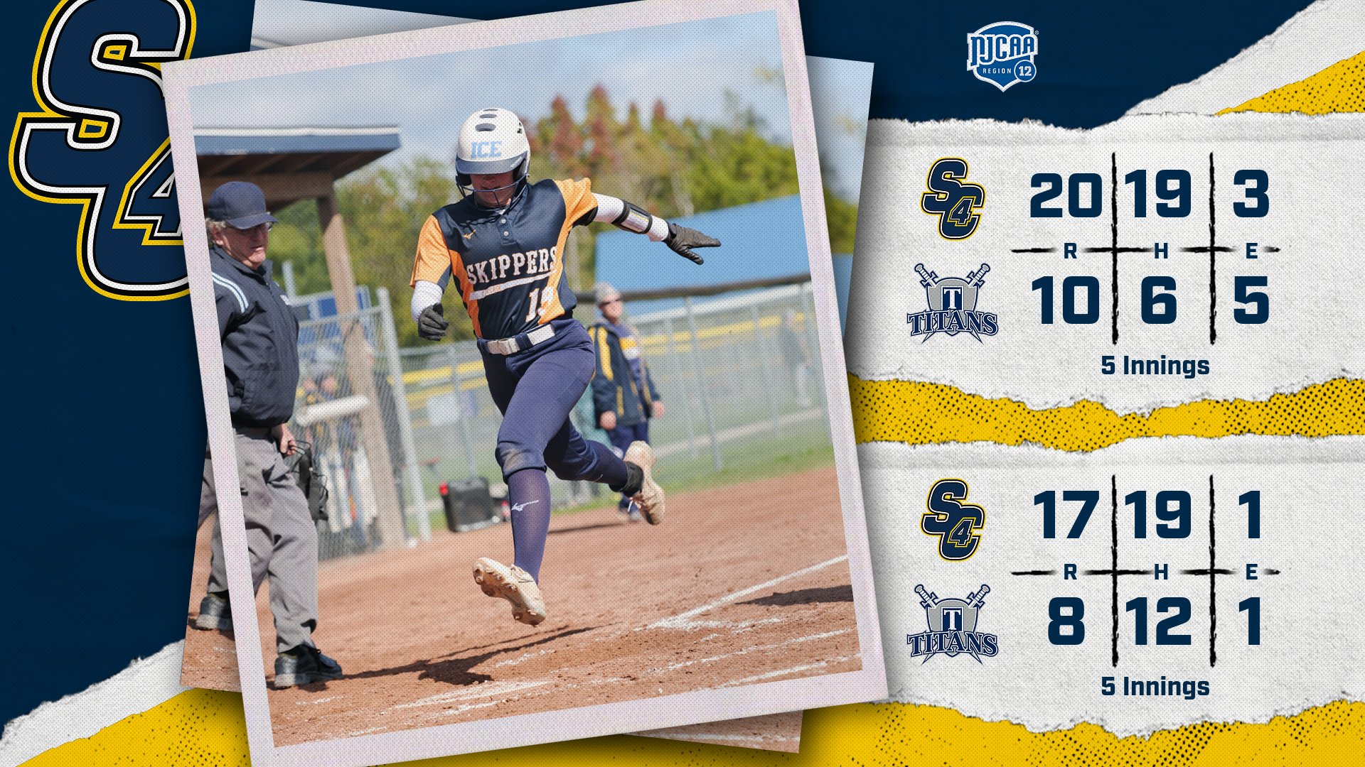 Softball: SC4 Sweeps a Double Header at Terra St.