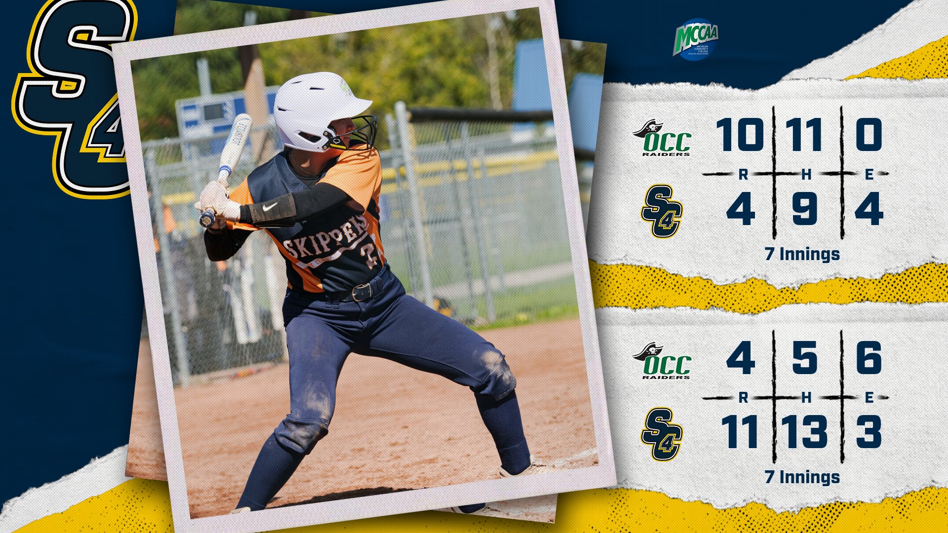 Softball: SC4 Splits With the Raiders