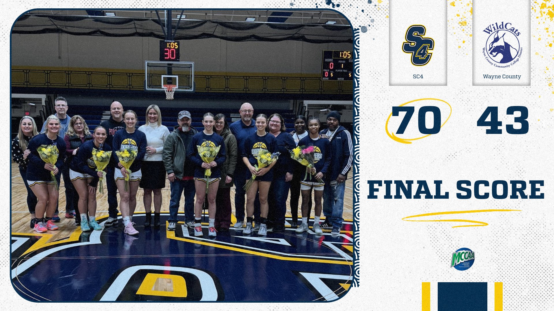 Women's Basketball: Skippers Handle the Wildcats on Sophomore Night