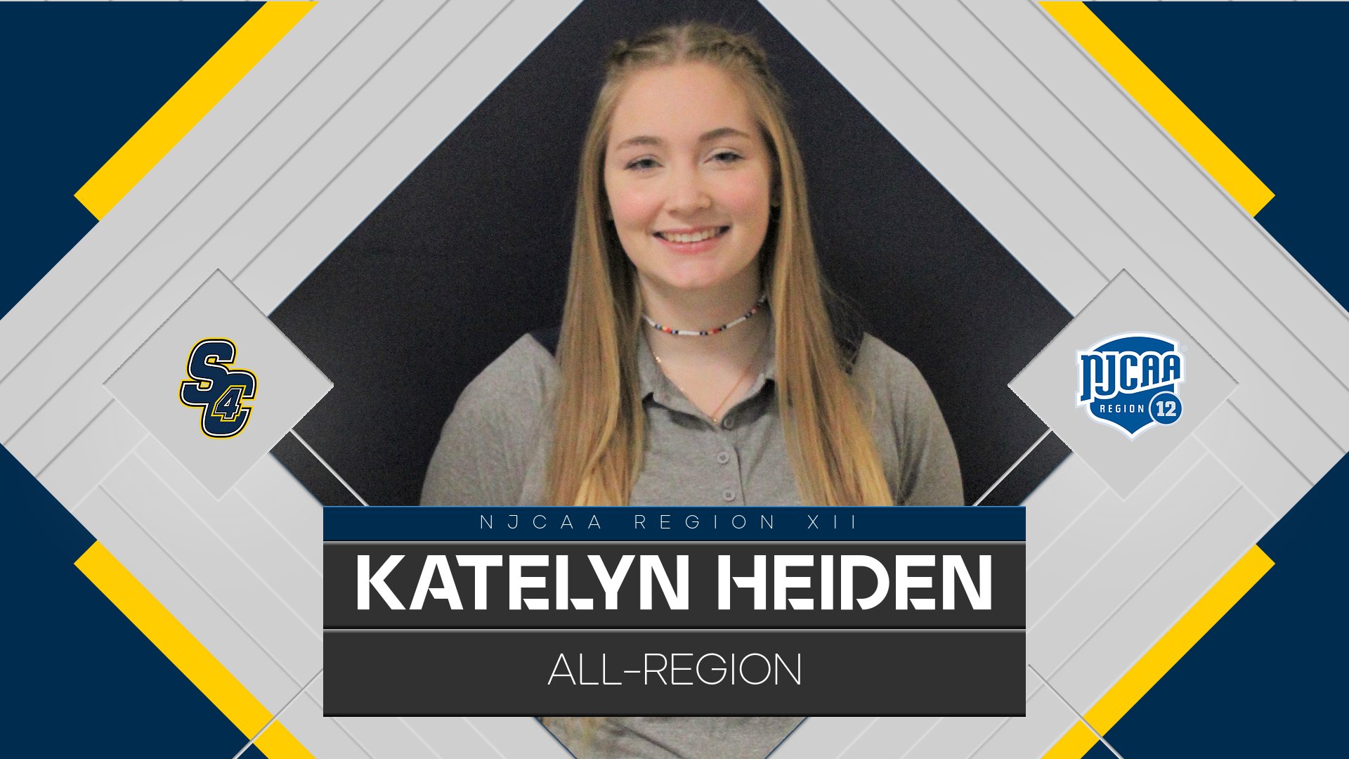 Katelyn Heiden receives all honors awards 