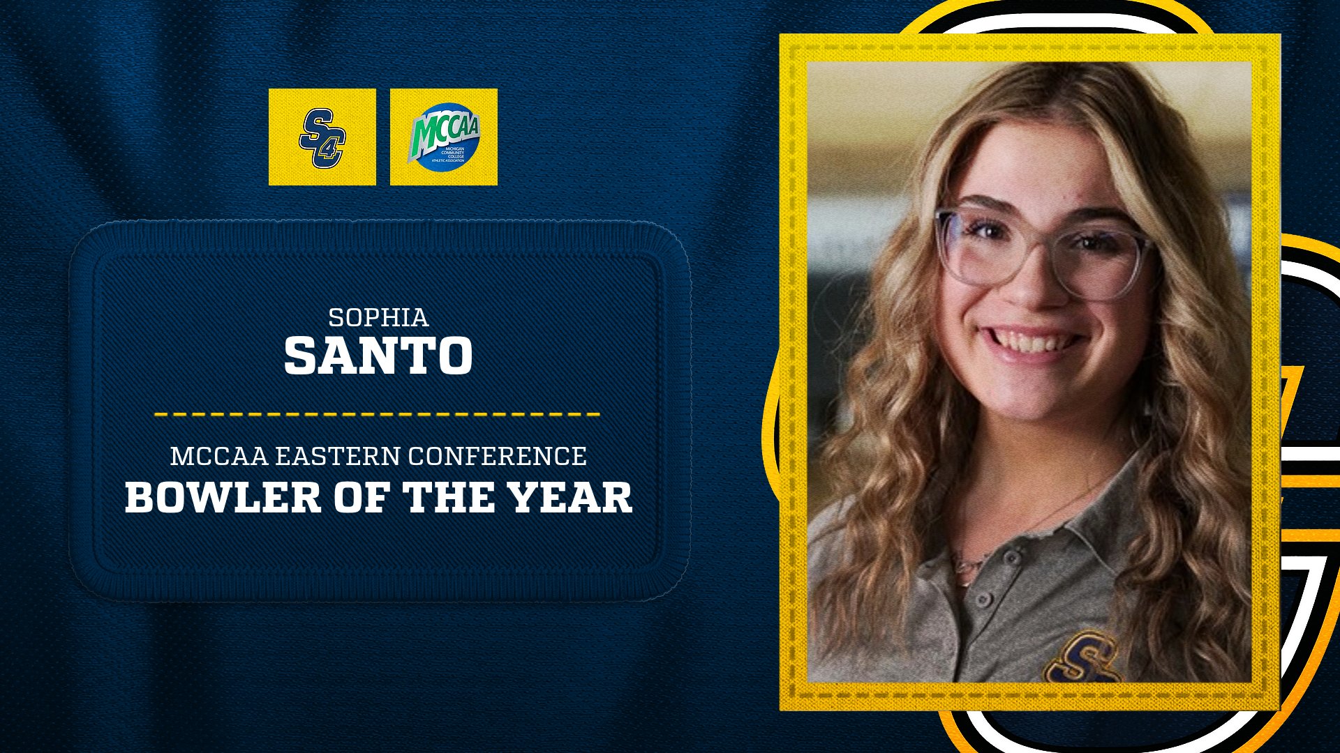 Women's Bowling: Santo Takes Home Top Conference Honors