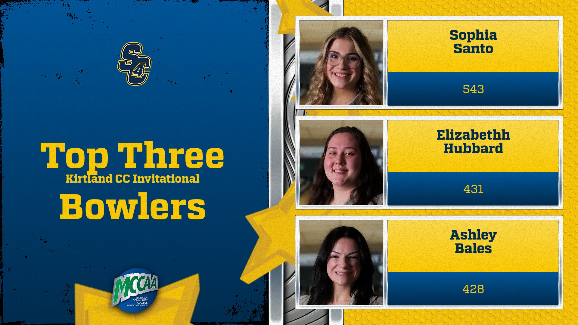 Women's Bowling: SC4 Finishes 3rd at Kirtland CC Event
