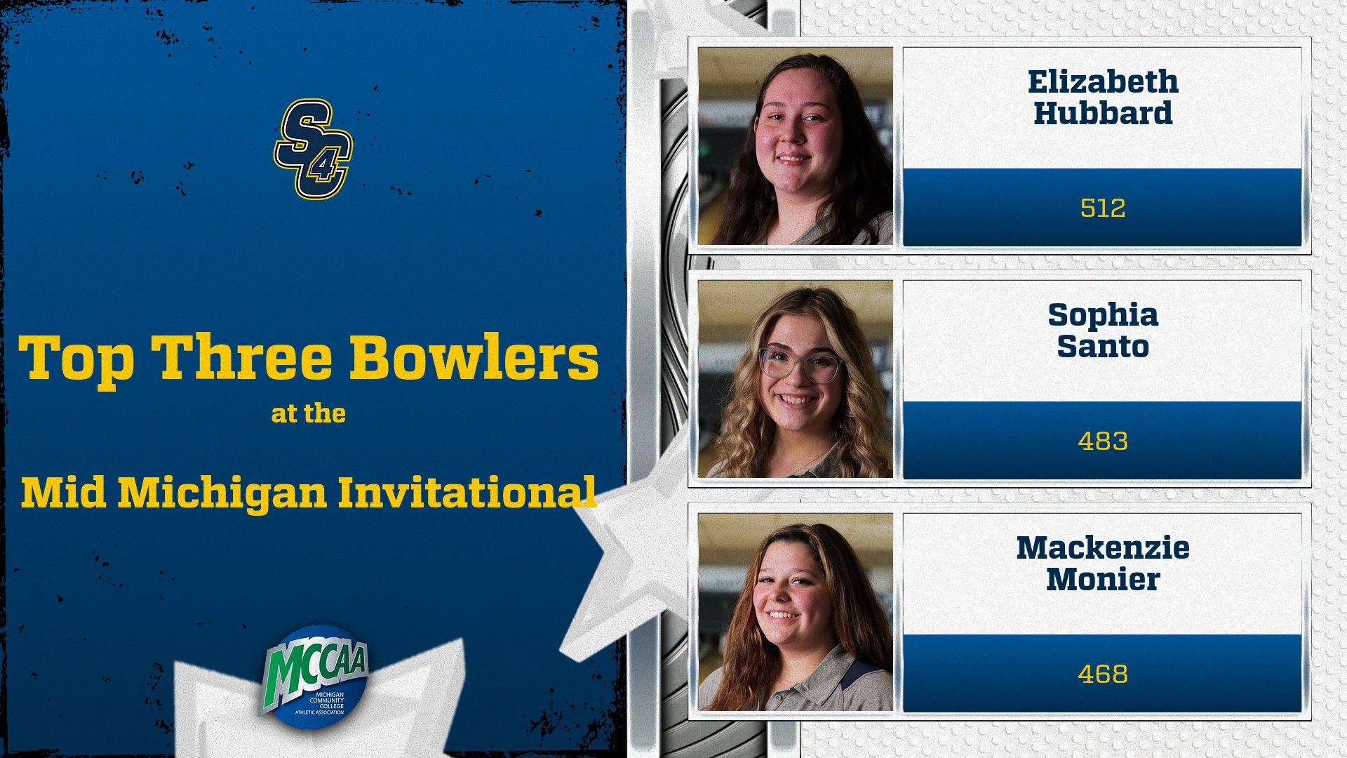 Women's Bowling: SC4 Takes 3rd at Mid Michigan College Event