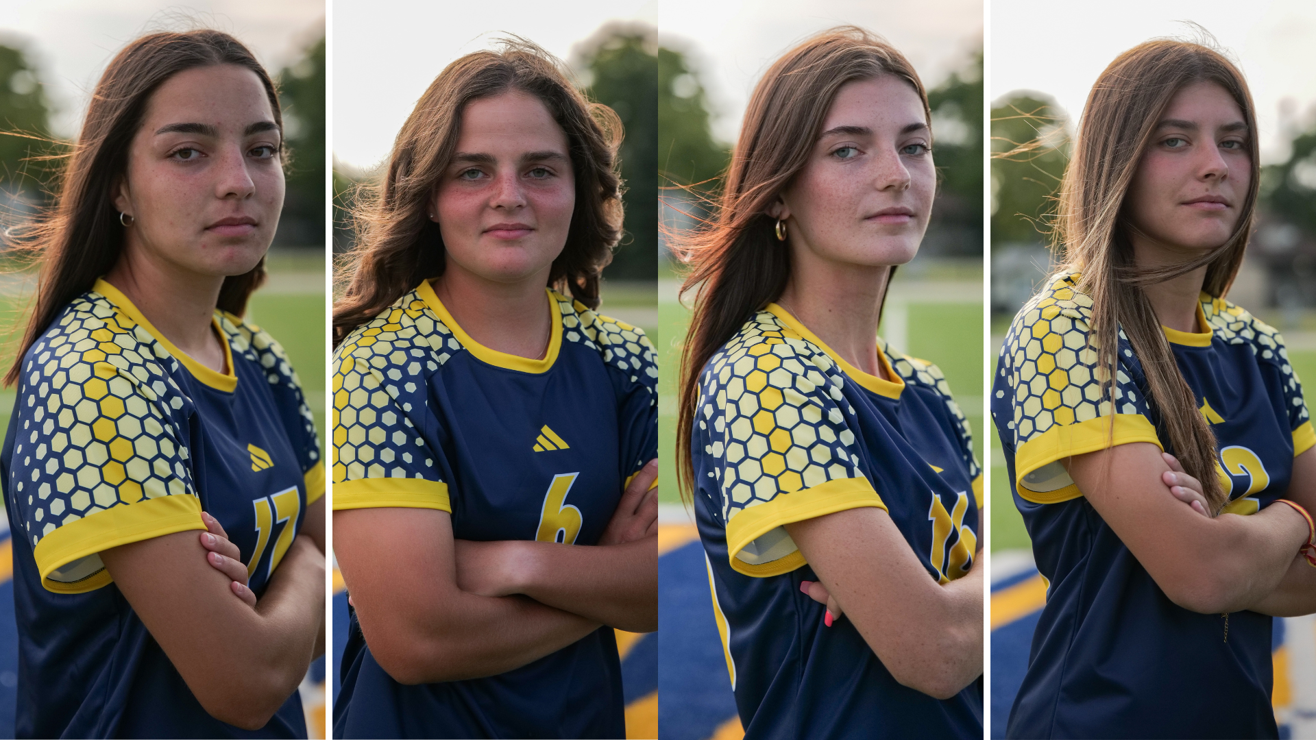 Ella Hall, Madison Hall, Jenna Peters, and Jessica Peters
