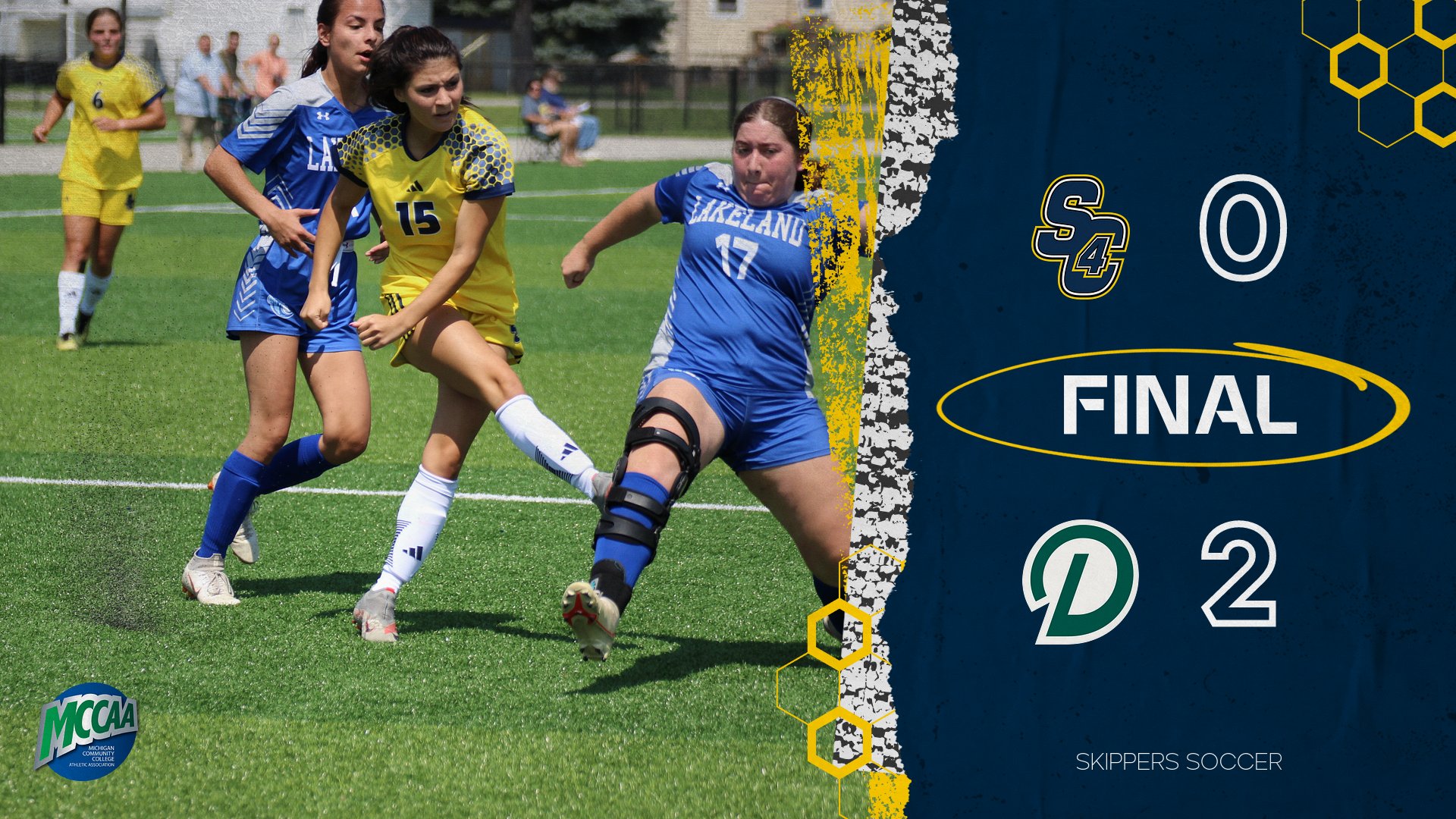 The Skippers hang tight against #2 Delta College
