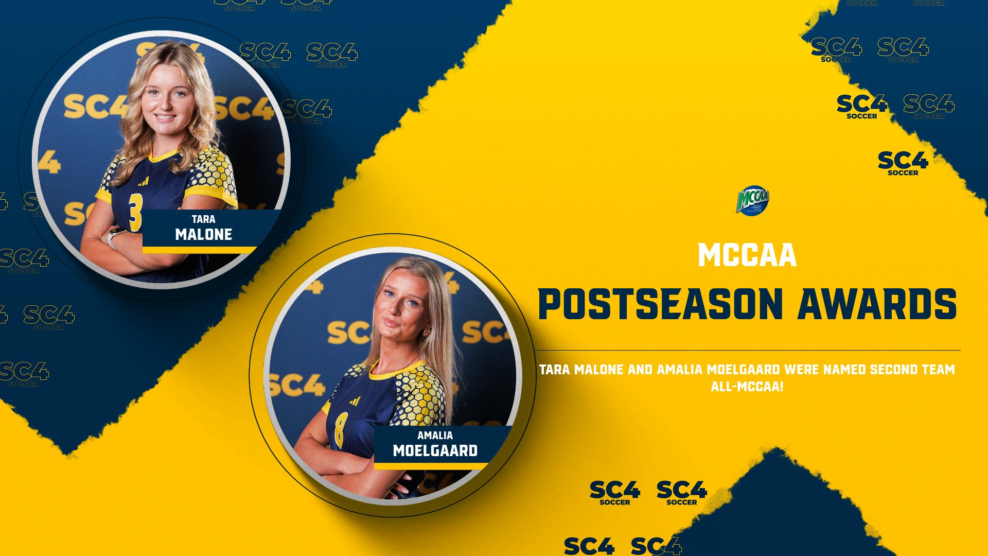 SC4 Women&rsquo;s Soccer Earns All-MCCAA Honors